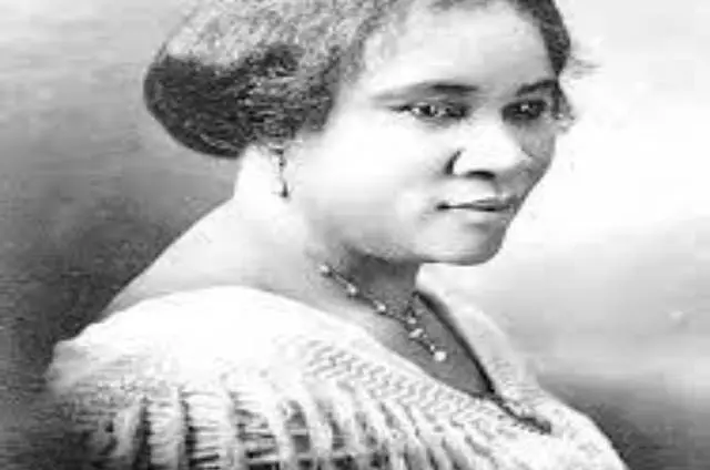 Black History Month an antique image of an African American woman