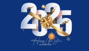 Happy New Year 2025 celebration promo