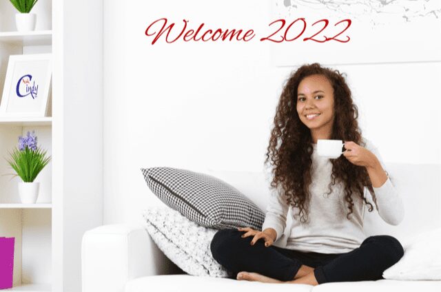 Ask Cindy How poster welcoming the year 2022