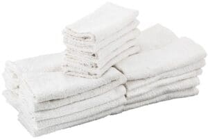 Ask Cindy Shop 25 pcs. of White Terry Cloth Cleaning Towels